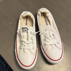 White Converse All Star Shoreline